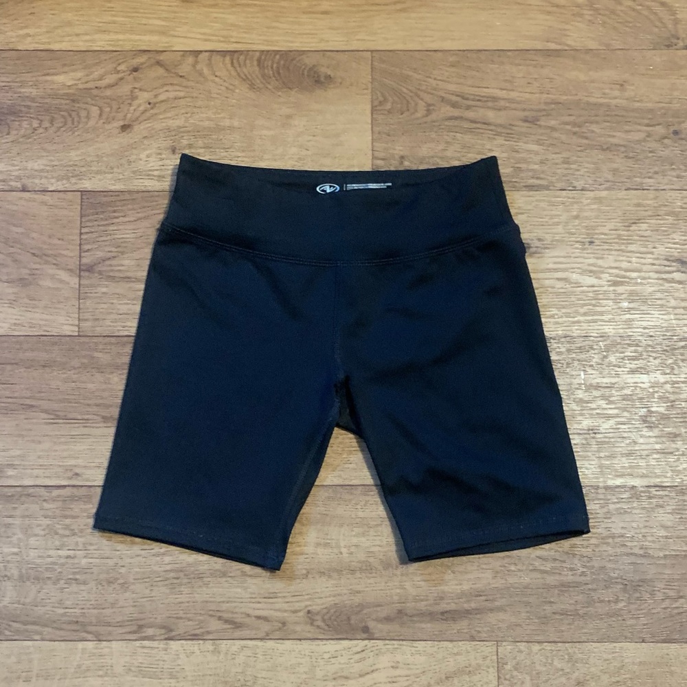 Black biker shorts